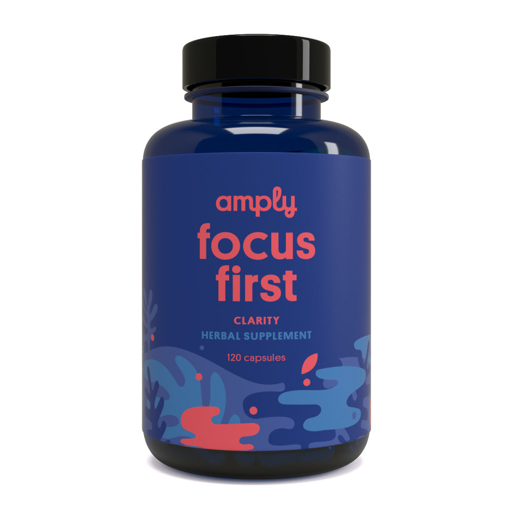 Focus First - Amply Blends | Herbal Solutions | Organic Supplements | Pain Management |