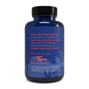 Focus First - Amply Blends | Herbal Solutions | Organic Supplements | Pain Management |