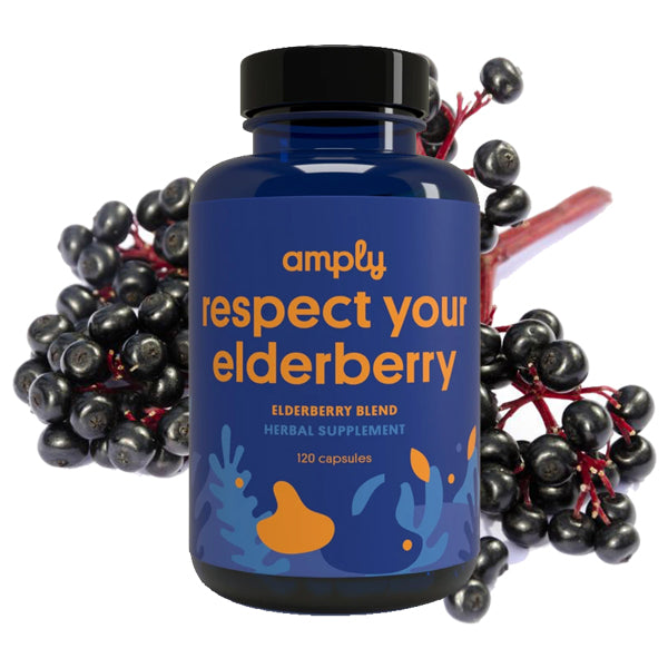 Respect Your Elderberry - Amply Blends | Herbal Solutions | Organic Supplements | Pain Management |